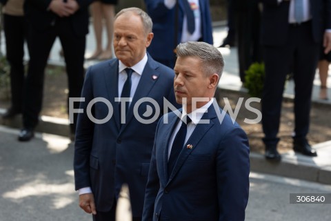 20.05.2026 WARSZAWA<br />SPOTKANIE PREMIERA DONALDA TUSKA Z PREMIEREM WEGIER PETEREM MAGYAREM W WARSZAWIE<br />N/Z PREMIER DONALD TUSK PETER MAGYAR<br /> 