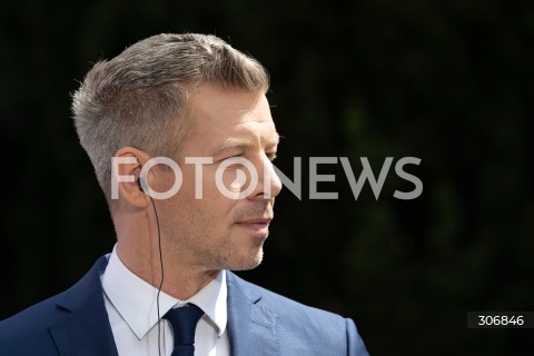  20.05.2026 WARSZAWA<br />SPOTKANIE PREMIERA DONALDA TUSKA Z PREMIEREM WEGIER PETEREM MAGYAREM W WARSZAWIE <br />KONFERENCJA PRASOWA<br />N/Z PETER MAGYAR<br /> 