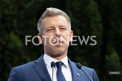 20.05.2026 WARSZAWA<br />SPOTKANIE PREMIERA DONALDA TUSKA Z PREMIEREM WEGIER PETEREM MAGYAREM W WARSZAWIE <br />KONFERENCJA PRASOWA<br />N/Z PETER MAGYAR<br /> 