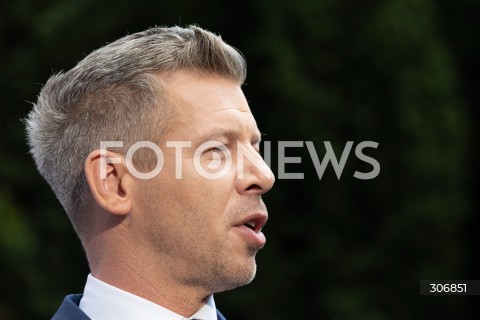  20.05.2026 WARSZAWA<br />SPOTKANIE PREMIERA DONALDA TUSKA Z PREMIEREM WEGIER PETEREM MAGYAREM W WARSZAWIE <br />KONFERENCJA PRASOWA<br />N/Z PETER MAGYAR<br /> 