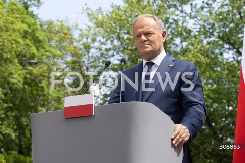  20.05.2026 WARSZAWA<br />SPOTKANIE PREMIERA DONALDA TUSKA Z PREMIEREM WEGIER PETEREM MAGYAREM W WARSZAWIE <br />KONFERENCJA PRASOWA<br />N/Z PREMIER DONALD TUSK<br /> 