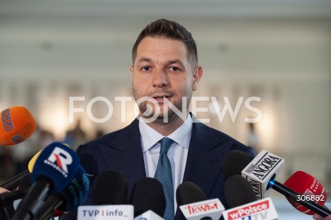  02.06.2026 WARSZAWA<br />KONFERENCJA PRASOWA PATRYKA JAKIEGO<br />N/Z PATRYK JAKI<br /> 