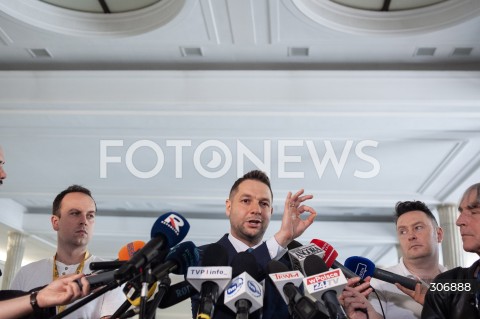  02.06.2026 WARSZAWA<br />KONFERENCJA PRASOWA PATRYKA JAKIEGO<br />N/Z PATRYK JAKI<br /> 