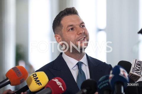  02.06.2026 WARSZAWA<br />KONFERENCJA PRASOWA PATRYKA JAKIEGO<br />N/Z PATRYK JAKI<br /> 