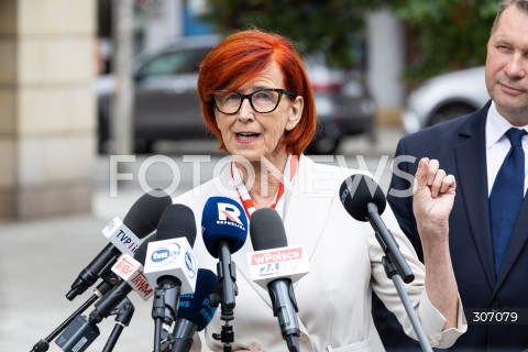  16.06.2026 WARSZAWA<br />KONFERENCJA KANDYDATA NA PREMIERA RP PRZEMYSLAWA CZARNKA I ELZBIETY RAFALSKIEJ W WARSZAWIE<br />N/Z ELZBIETA RAFALSKA<br />FOT. ANTONI BYSZEWSKI/FOTONEWS 