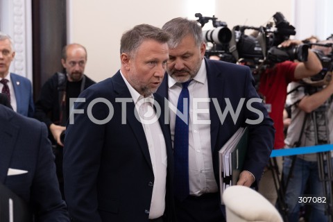  16.06.2026 WARSZAWA<br />POSIEDZENIE RZADU W WARSZAWIE<br />N/Z MARCIN KIERWINSKI WALDEMAR ZUREK<br />FOT. ANTONI BYSZEWSKI/FOTONEWS 