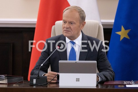  16.06.2026 WARSZAWA<br />POSIEDZENIE RZADU W WARSZAWIE<br />N/Z PREMIER DONALD TUSK<br />FOT. ANTONI BYSZEWSKI/FOTONEWS 