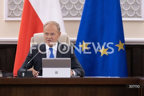  16.06.2026 WARSZAWA<br />POSIEDZENIE RZADU W WARSZAWIE<br />N/Z PREMIER DONALD TUSK<br />FOT. ANTONI BYSZEWSKI/FOTONEWS 