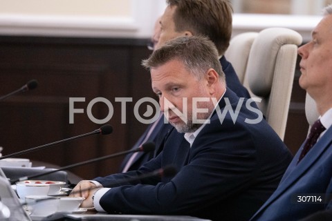  16.06.2026 WARSZAWA<br />POSIEDZENIE RZADU W WARSZAWIE<br />N/Z MARCIN KIERWINSKI<br />FOT. ANTONI BYSZEWSKI/FOTONEWS 