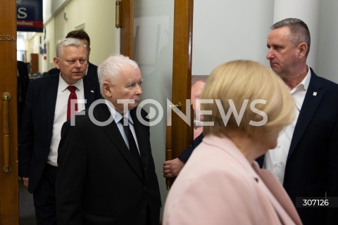 19.06.2026 WARSZAWA<br />POSIEDZENIE SEJMU RP<br />N/Z JAROSLAW KACZYNSKI MAREK SUSKI <br />FOT. MARCIN BANASZKIEWICZ/FOTONEWS  
