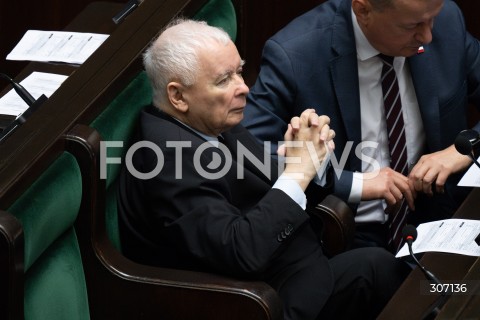  19.06.2026 WARSZAWA<br />POSIEDZENIE SEJMU RP<br />N/Z JAROSLAW KACZYNSKI<br />FOT. MARCIN BANASZKIEWICZ/FOTONEWS  