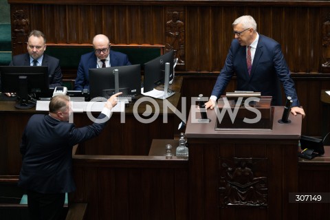  19.06.2026 WARSZAWA<br />POSIEDZENIE SEJMU RP<br />N/Z PRZEMYSLAW CZARNEK ROMAN GIERTYCH<br />FOT. MARCIN BANASZKIEWICZ/FOTONEWS  