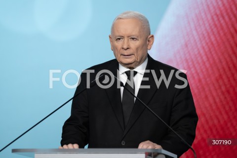  25.06.2026 WARSZAWA<br />KONFERENCJA PRASOWA PREZESA PIS JAROSLAWIA KACZYNSKIEGO<br />N/Z JAROSLAW KACZYNSKI<br />FOT. MARCIN BANASZKIEWICZ/FOTONEWS  