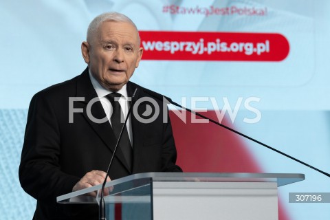  25.06.2026 WARSZAWA<br />KONFERENCJA PRASOWA PREZESA PIS JAROSLAWIA KACZYNSKIEGO<br />N/Z JAROSLAW KACZYNSKI<br />FOT. MARCIN BANASZKIEWICZ/FOTONEWS  