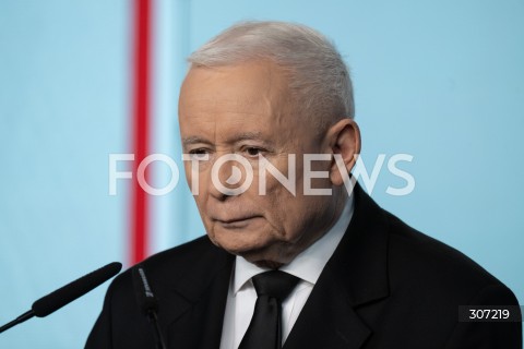  25.06.2026 WARSZAWA<br />KONFERENCJA PRASOWA PREZESA PIS JAROSLAWIA KACZYNSKIEGO<br />N/Z JAROSLAW KACZYNSKI<br />FOT. MARCIN BANASZKIEWICZ/FOTONEWS  