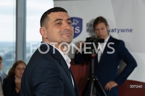  04.07.2026 WARSZAWA<br />FORUM PRAWA I SPRAWIEDLIWOSCI "MYSLAC POLSKA ALTERNATYWA 2.0"<br />N/Z GEORGE SIMION<br />FOT. MARCIN BANASZKIEWICZ/FOTONEWS  