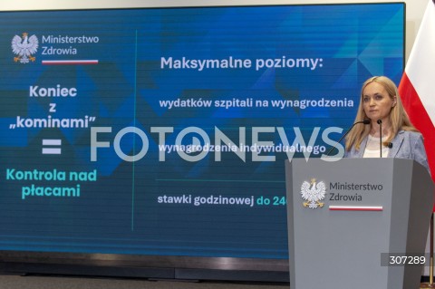  08.07.2026 WARSZAWA<br />KONFERENCJA W MINISTERSTWIE ZDROWIA<br />N/Z JOLANTA SOBIERANSKA GRENDA<br /> 
