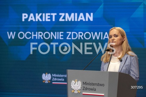  08.07.2026 WARSZAWA<br />KONFERENCJA W MINISTERSTWIE ZDROWIA<br />N/Z JOLANTA SOBIERANSKA GRENDA<br /> 