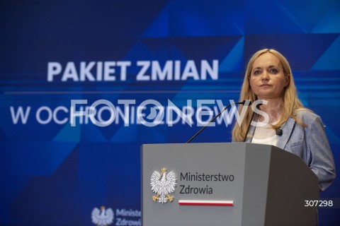  08.07.2026 WARSZAWA<br />KONFERENCJA W MINISTERSTWIE ZDROWIA<br />N/Z JOLANTA SOBIERANSKA GRENDA<br /> 