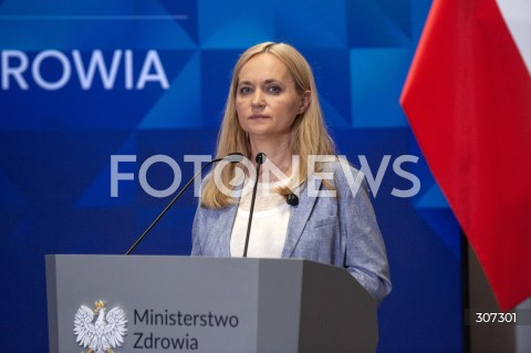 Konferencja w Ministerstwie Zdrowia w Warszawie