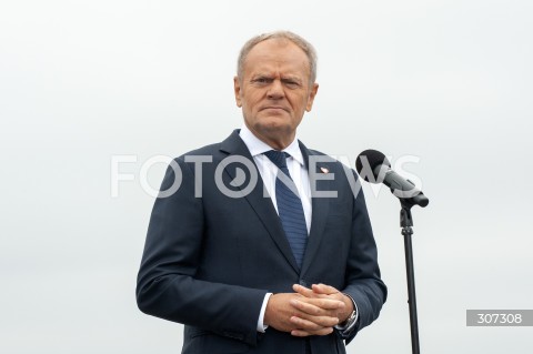  13.07.2026 WARSZAWA<br />KONFERENCJA NA TEMAT CENTRUM EUROPEJSKIEJ AGENCJI KOSMICZNEJ<br />N/Z PREMIER DONALD TUSK<br /> 