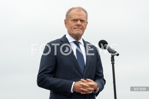  13.07.2026 WARSZAWA<br />KONFERENCJA NA TEMAT CENTRUM EUROPEJSKIEJ AGENCJI KOSMICZNEJ<br />N/Z PREMIER DONALD TUSK<br /> 