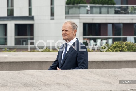  13.07.2026 WARSZAWA<br />KONFERENCJA NA TEMAT CENTRUM EUROPEJSKIEJ AGENCJI KOSMICZNEJ<br />N/Z PREMIER DONALD TUSK<br /> 