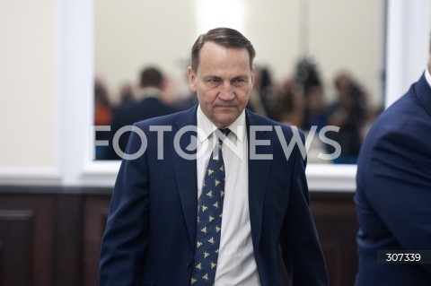  21.07.2026 WARSZAWA<br />POSIEDZENIE RADY MINISTROW<br />N/Z RADOSLAW SIKORSKI<br /> 