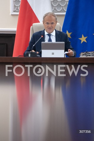  21.07.2026 WARSZAWA<br />POSIEDZENIE RADY MINISTROW<br />N/Z PREMIER DONALD TUSK<br /> 