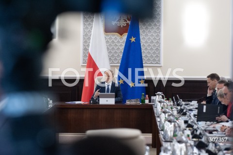  21.07.2026 WARSZAWA<br />POSIEDZENIE RADY MINISTROW<br />N/Z PREMIER DONALD TUSK<br /> 