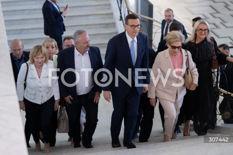  29.07.2026 WARSZAWA<br />POSIEDZENIE SEJMU RP<br />N/Z MATEUSZ MORAWIECKI MAREK JAKUBIAK ROZWOJ PLUS<br />FOT. MARCIN BANASZKIEWICZ/FOTONEWS  