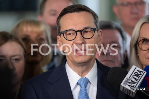 29.07.2026 WARSZAWA<br />POSIEDZENIE SEJMU RP<br />N/Z MATEUSZ MORAWIECKI<br />FOT. MARCIN BANASZKIEWICZ/FOTONEWS  