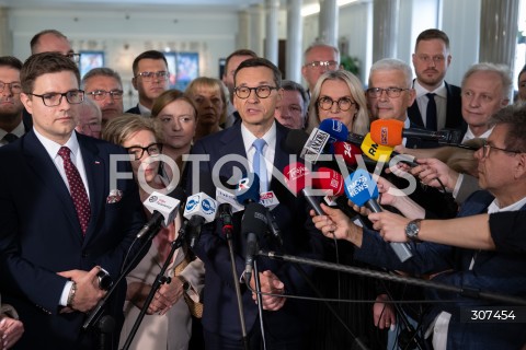  29.07.2026 WARSZAWA<br />POSIEDZENIE SEJMU RP<br />N/Z MATEUSZ MORAWIECKI ROZWOJ PLUS<br />FOT. MARCIN BANASZKIEWICZ/FOTONEWS  