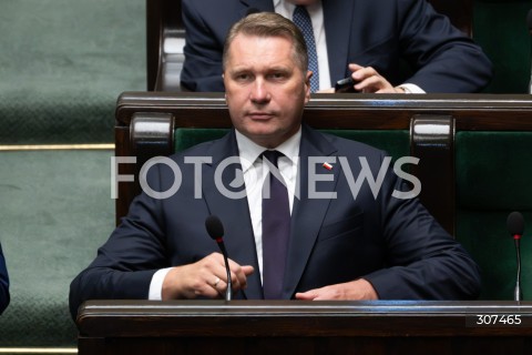  29.07.2026 WARSZAWA<br />POSIEDZENIE SEJMU RP<br />N/Z PRZEMYSLAW CZARNEK<br />FOT. MARCIN BANASZKIEWICZ/FOTONEWS  