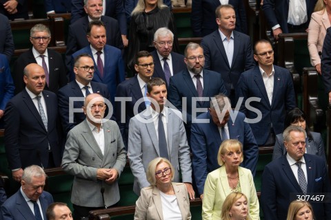  29.07.2026 WARSZAWA<br />POSIEDZENIE SEJMU RP<br />N/Z MATEUSZ MRAWIECKI POSLOWIE PIS<br />FOT. MARCIN BANASZKIEWICZ/FOTONEWS  