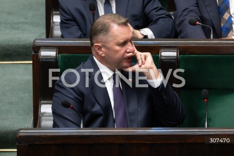  29.07.2026 WARSZAWA<br />POSIEDZENIE SEJMU RP<br />N/Z PRZEMYSLAW CZARNEK<br />FOT. MARCIN BANASZKIEWICZ/FOTONEWS  
