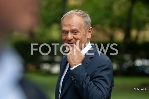  13.08.2026 WARSZAWA<br />KOFERENCJA PREMIERA DONALDA TUSKA<br />N/Z PREMIER DONALD TUSK<br /> 