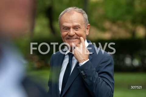 Konferencja premiera Donalda Tuska w Warszawie