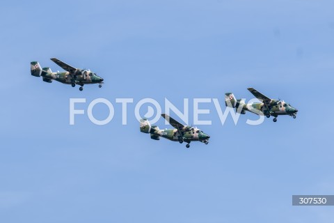  15.08.2026 WARSZAWA<br />SWIETO WOJSKA POLSKIEGO<br />DEFILADA POWIETRZNA<br />POLSKA SAFE<br />N/Z SAMOLOT SAMOLOTY PZL M28 BRYZA<br />FOT. MARCIN BANASZKIEWICZ/FOTONEWS  