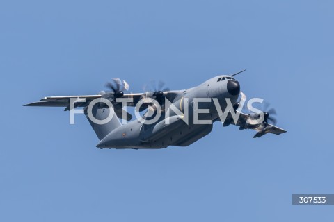  15.08.2026 WARSZAWA<br />SWIETO WOJSKA POLSKIEGO<br />DEFILADA POWIETRZNA<br />POLSKA SAFE<br />N/Z SAMOLOT AIRBUS A400M ATLAS<br />FOT. MARCIN BANASZKIEWICZ/FOTONEWS  