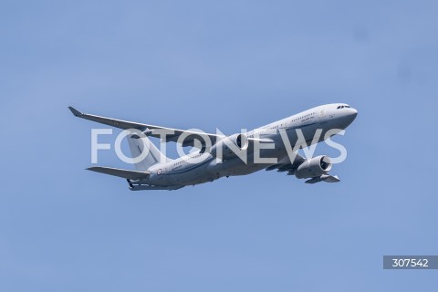  15.08.2026 WARSZAWA<br />SWIETO WOJSKA POLSKIEGO<br />DEFILADA POWIETRZNA<br />POLSKA SAFE<br />N/Z SAMOLOT AIRBUS A330 MRTT<br />FOT. MARCIN BANASZKIEWICZ/FOTONEWS  