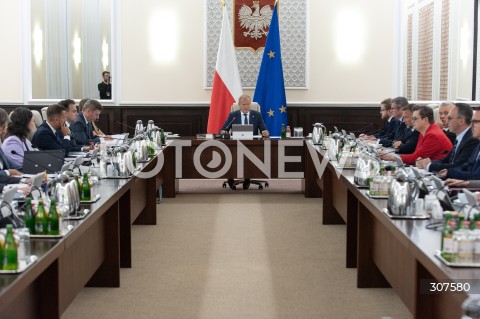  18.08.2026 WARSZAWA<br />POSIEDZENIE RADY MINISTROW<br />N/Z PREMIER DONALD TUSK<br /> 