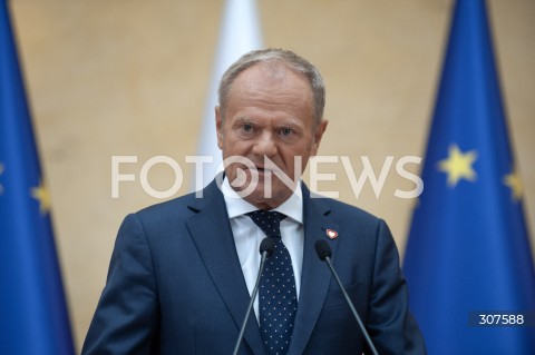  19.08.2026 WARSZAWA<br />KONFERENCJA W KPRM<br />N/Z PREMIER DONALD TUSK<br /> 