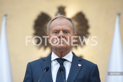  19.08.2026 WARSZAWA<br />KONFERENCJA W KPRM<br />N/Z PREMIER DONALD TUSK<br /> 