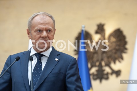  19.08.2026 WARSZAWA<br />KONFERENCJA W KPRM<br />N/Z PREMIER DONALD TUSK<br /> 