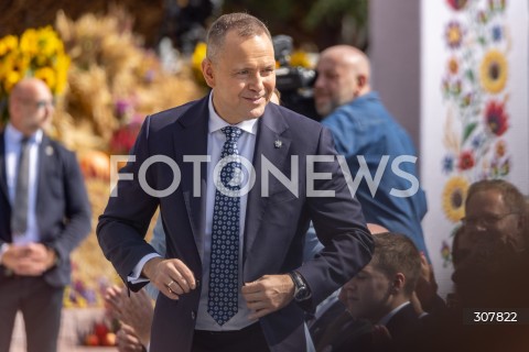  13.09.2026 TRYNCZA <br />DOZYNKI PREZYDENCKIE W TRYNCZY NA PODKARPACIU Z UDZIALEM PARY PREZYDENCKIEJ RP<br />N/Z PREZYDENT RP KAROL NAWROCKI <br /> 