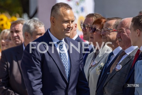  13.09.2026 TRYNCZA <br />DOZYNKI PREZYDENCKIE W TRYNCZY NA PODKARPACIU Z UDZIALEM PARY PREZYDENCKIEJ RP<br />N/Z PREZYDENT RP KAROL NAWROCKI <br /> 