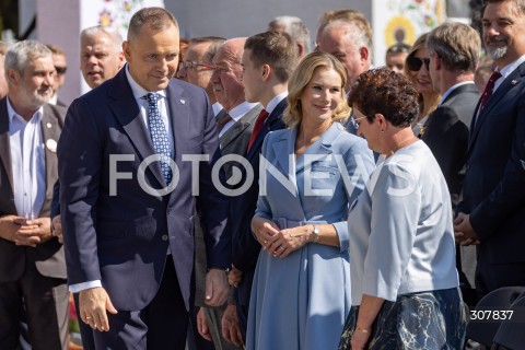  13.09.2026 TRYNCZA <br />DOZYNKI PREZYDENCKIE W TRYNCZY NA PODKARPACIU Z UDZIALEM PARY PREZYDENCKIEJ RP<br />N/Z PREZYDENT RP KAROL NAWROCKI MARTA NAWROCKA<br /> 