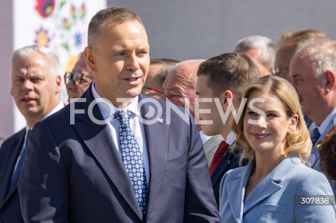  13.09.2026 TRYNCZA <br />DOZYNKI PREZYDENCKIE W TRYNCZY NA PODKARPACIU Z UDZIALEM PARY PREZYDENCKIEJ RP<br />N/Z PREZYDENT RP KAROL NAWROCKI MARTA NAWROCKA<br /> 
