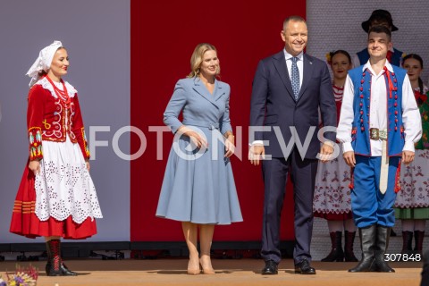  13.09.2026 TRYNCZA <br />DOZYNKI PREZYDENCKIE W TRYNCZY NA PODKARPACIU Z UDZIALEM PARY PREZYDENCKIEJ RP<br />N/Z PREZYDENT RP KAROL NAWROCKI MARTA NAWROCKA<br /> 